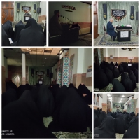 برگزاری مراسم شهادت بانوی دوعالم حضرت فاطمه زهرا سلام الله علیها در مدرسه